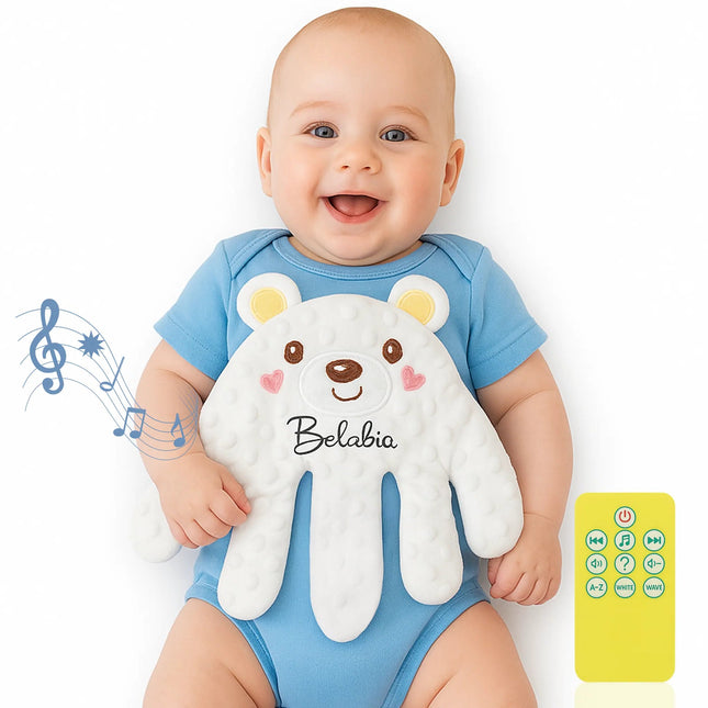 Belabia Baby Musiqili Yuxu Köməkçisi Yastıq – Palma Formalı